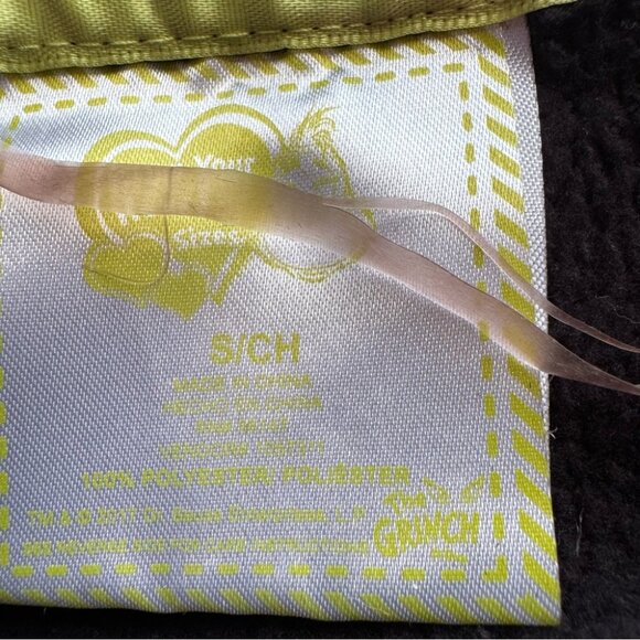 The grinch sweater pull over naughty fleece grinch movie christmas Xmas comfy - Picture 6 of 6